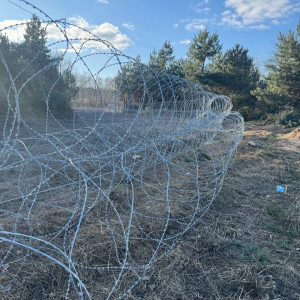 Спіральний бар'єр безпеки Єгоза 1100 мм